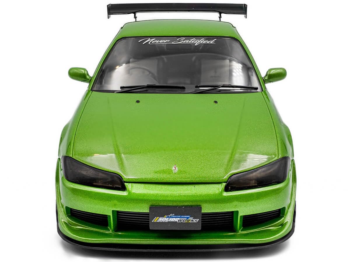 1:18 Nissan Silvia S15 SPEC-R Aero Green : Amazon.sg: Toys